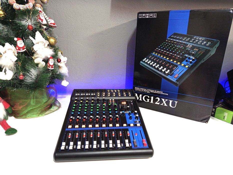 Mesa Áudio MG12XU de 12 canais Nova