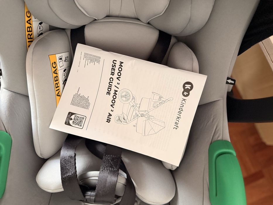 Conjunto carrinho, ovo e alcofa de Bebé KINDERKRAFT Moov 2 XL NOVO
