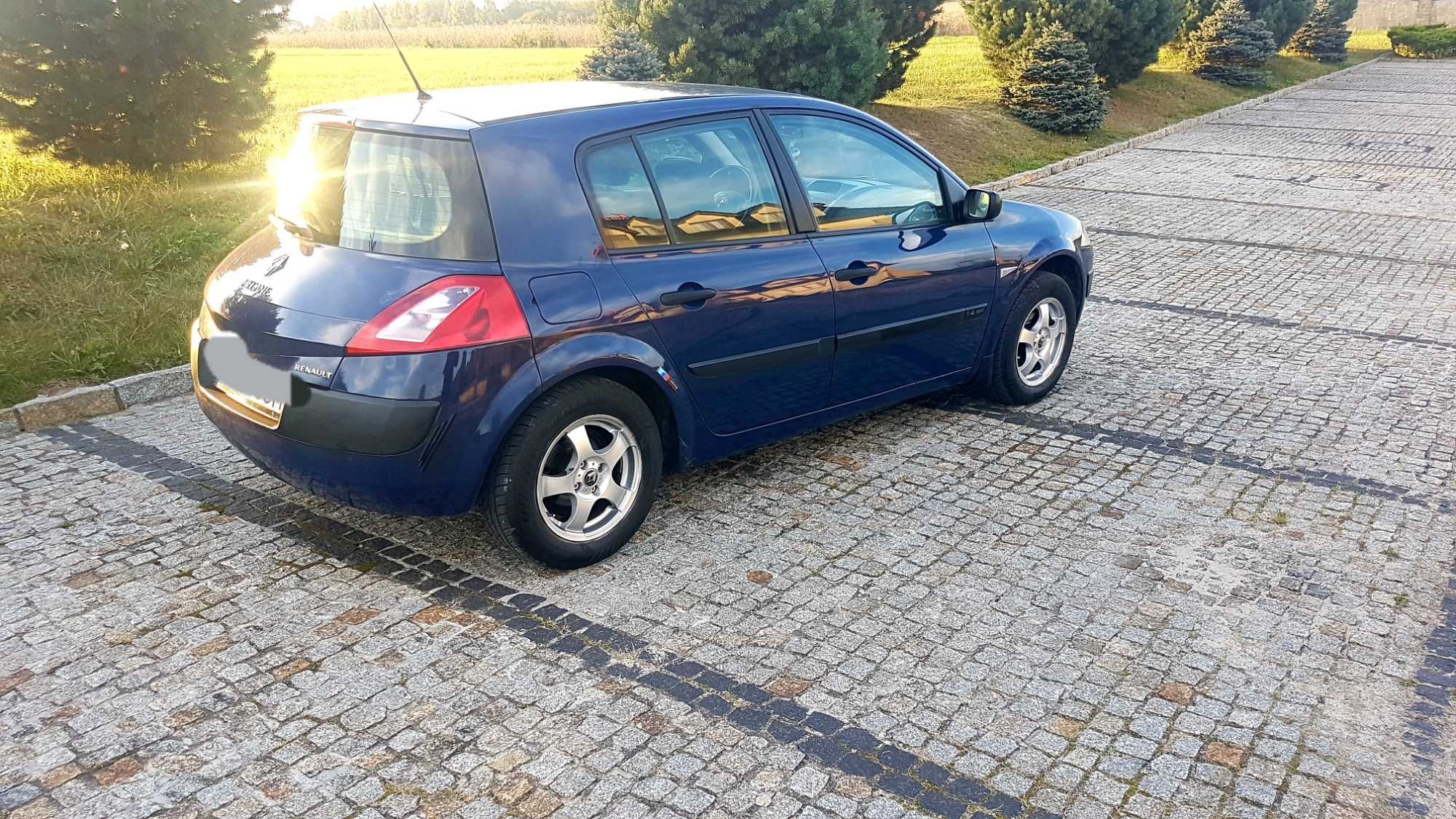 Renault megane 1.4 klima 5 drzwi ladny niski przebieg 3x iso fix