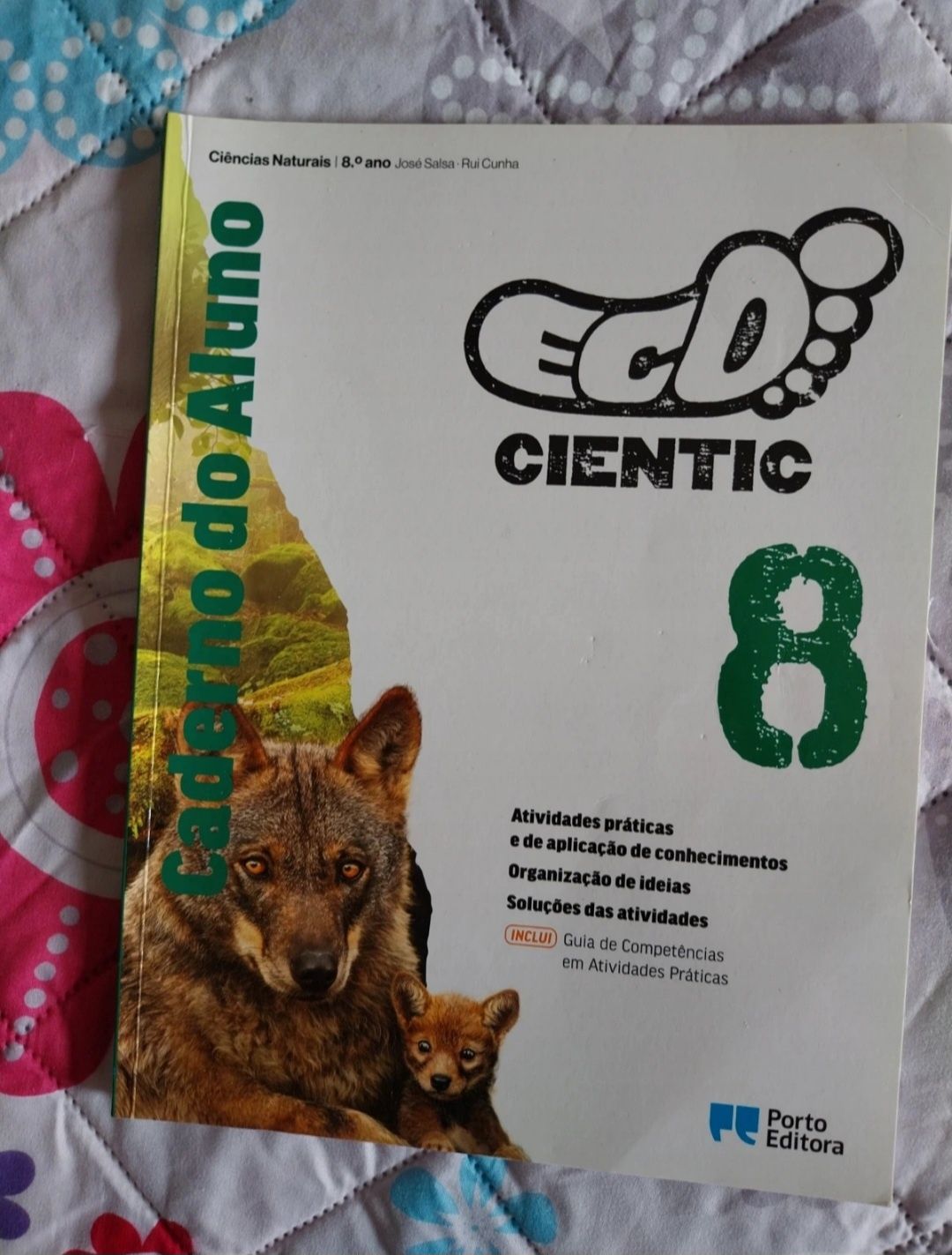 Caderno atividades Eco Cientic 8.º Ano (Porto Editora)
