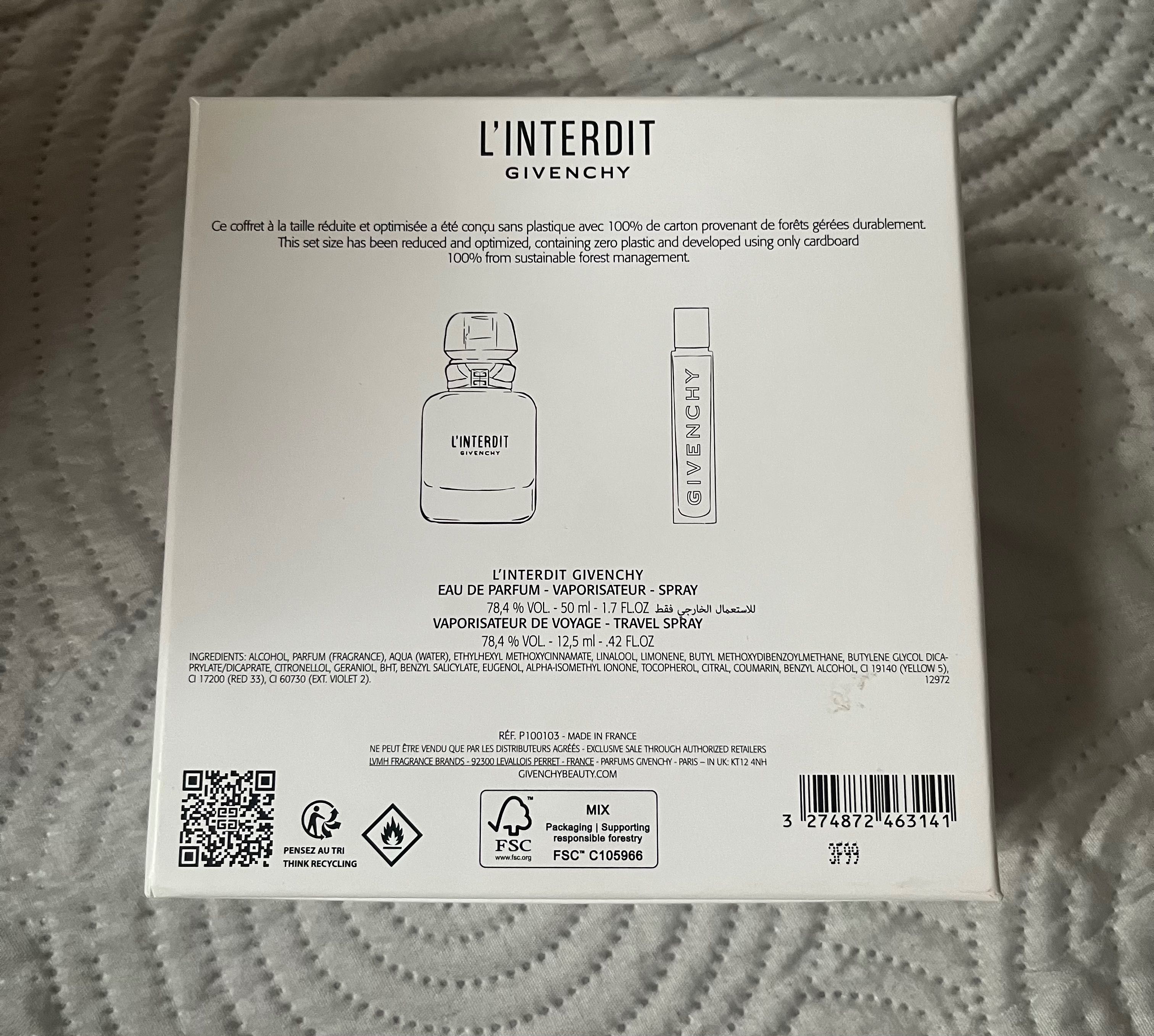 Perfumy Givenchy zestaw
