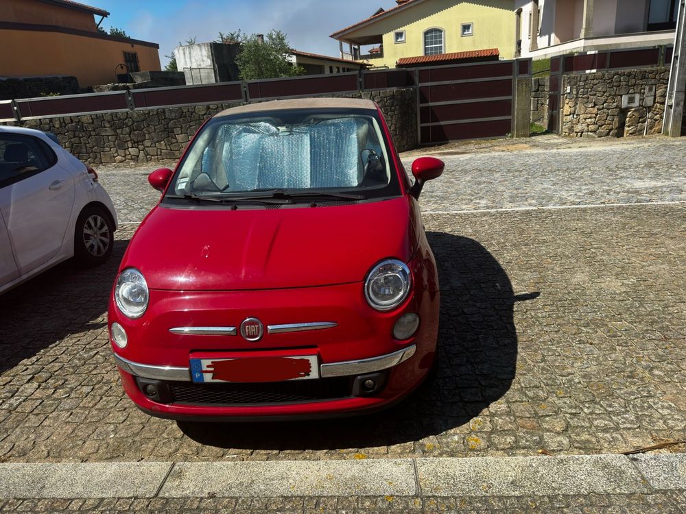 Fiat 500C caixa automática