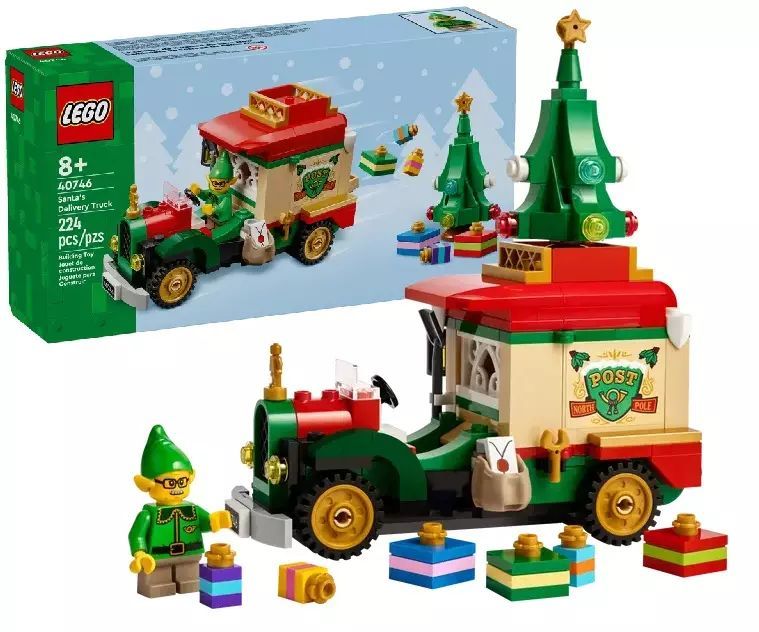 LEGO Ciężarówka Świętego Mikołaja 40746. LEGO. Nowy Produkt