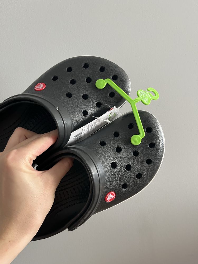 Крокси крокбенд чорні crocband black уцінка