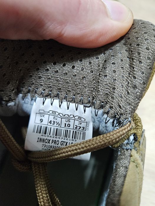 Тактичні кросівки LOWA innox pro gtx