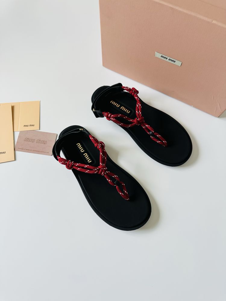 sandały damskie Miu Miu