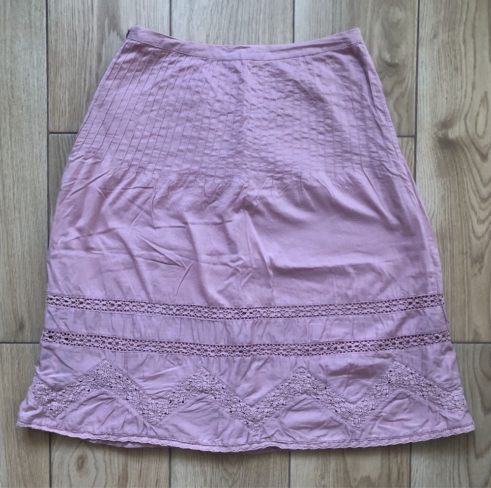 Różowa bawełniana spódnica Esprit 38
