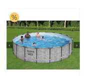 Piscina redonda nova