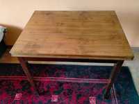 Stół rozkładany PRL Vintage