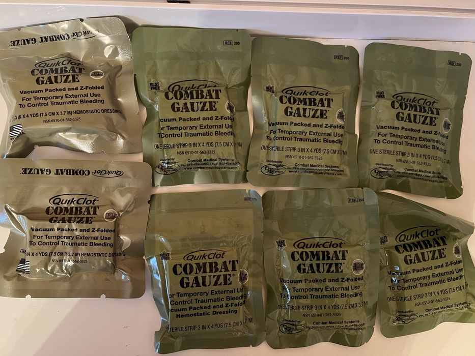 Бинт гемостатичний QuikClot Combat Gauze Z-Folded