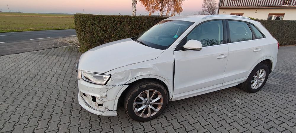 Audi Q3 2.0 TDI Xenon Led Navi Biała Perła Skóra