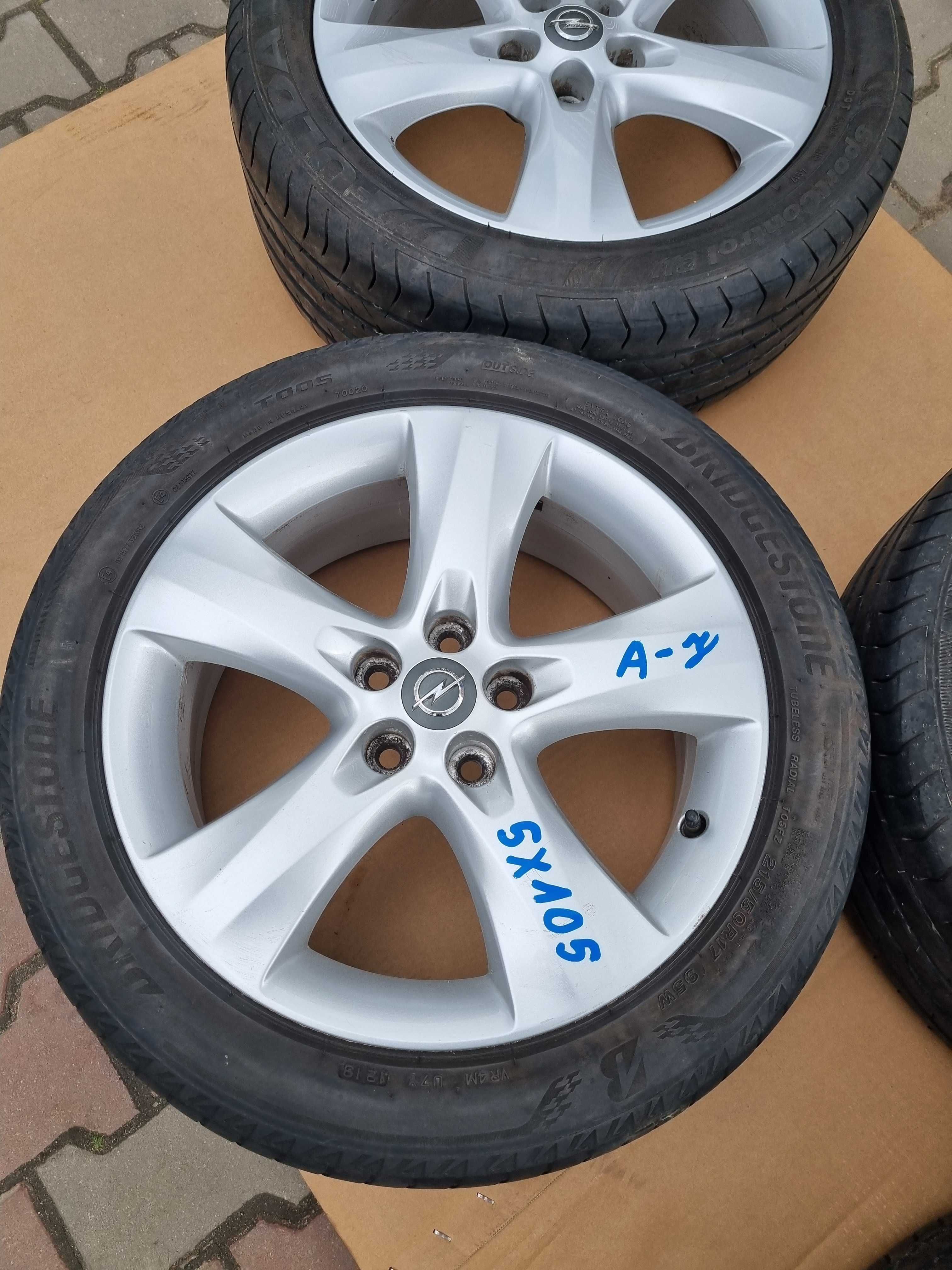 Opel Astra J Komplet Kół 5x105 17