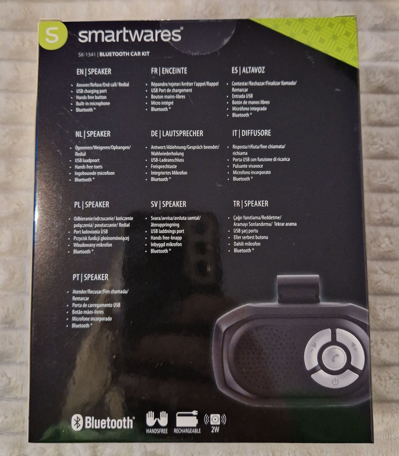 Zestaw głośnomówiący Smartwares