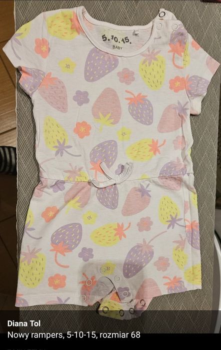 Nowe 4 pary rampersy