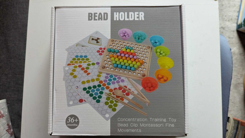 Мозаїка багатофункціональна Montessori Bead Holder 1 шт в наявності