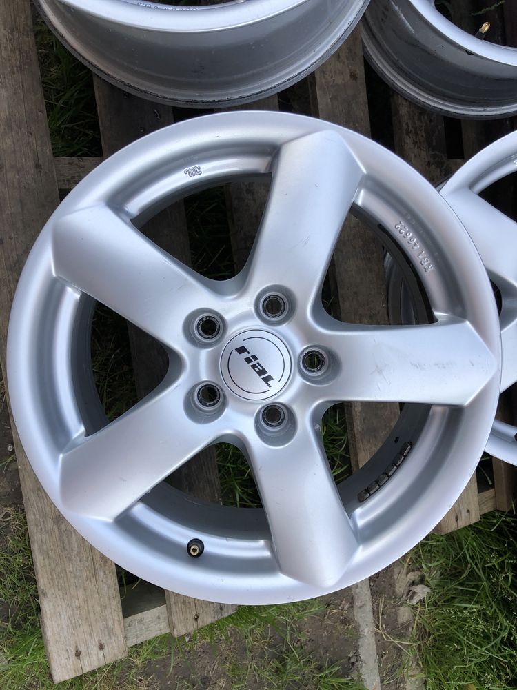 + niemieckie Felgi Rial 16 cali 5x112 VW Audi Skoda Mercedes Radom