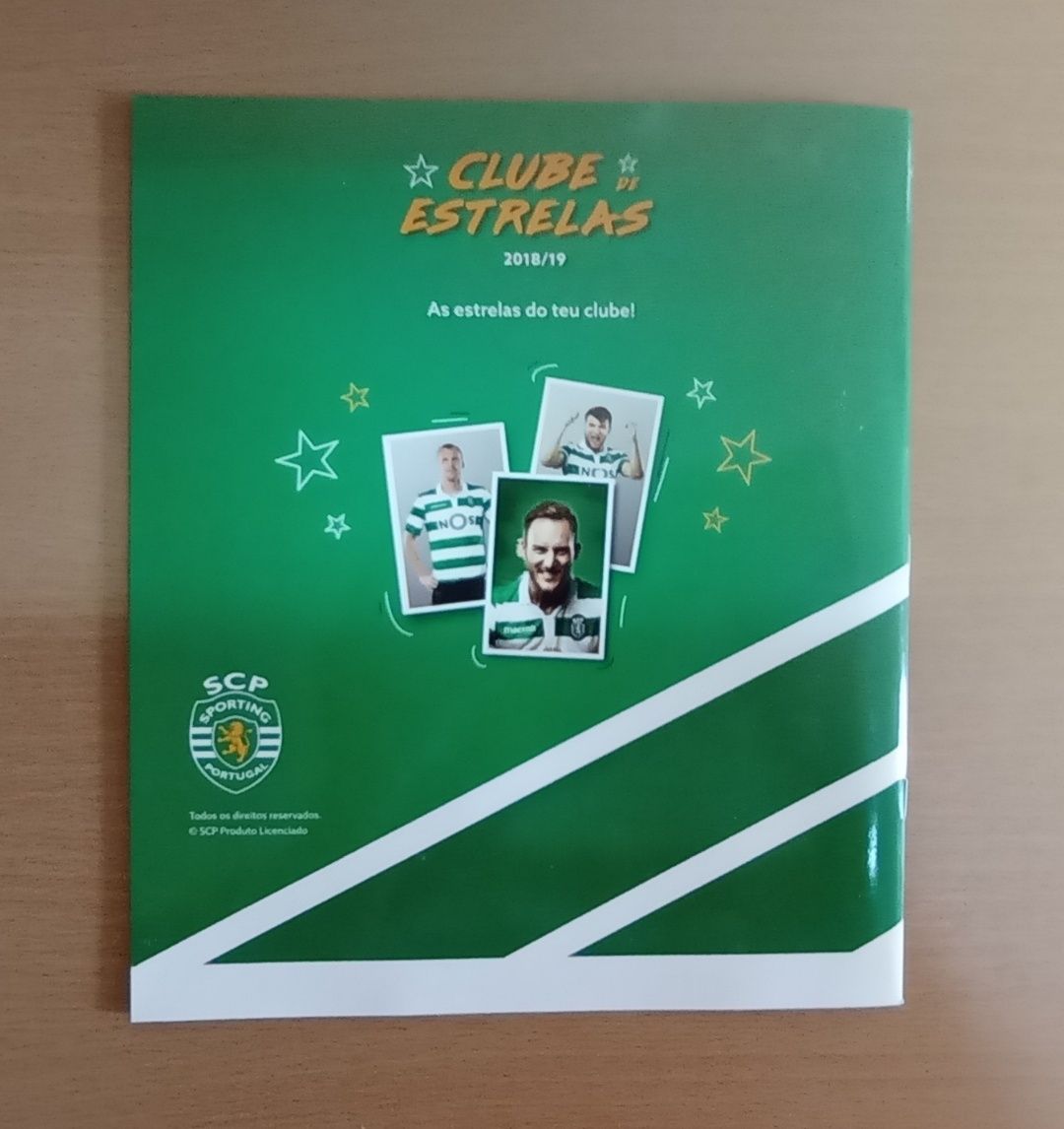 Vendo Caderneta Cromos - Sporting: Clube De Estrelas (Época 18/19)