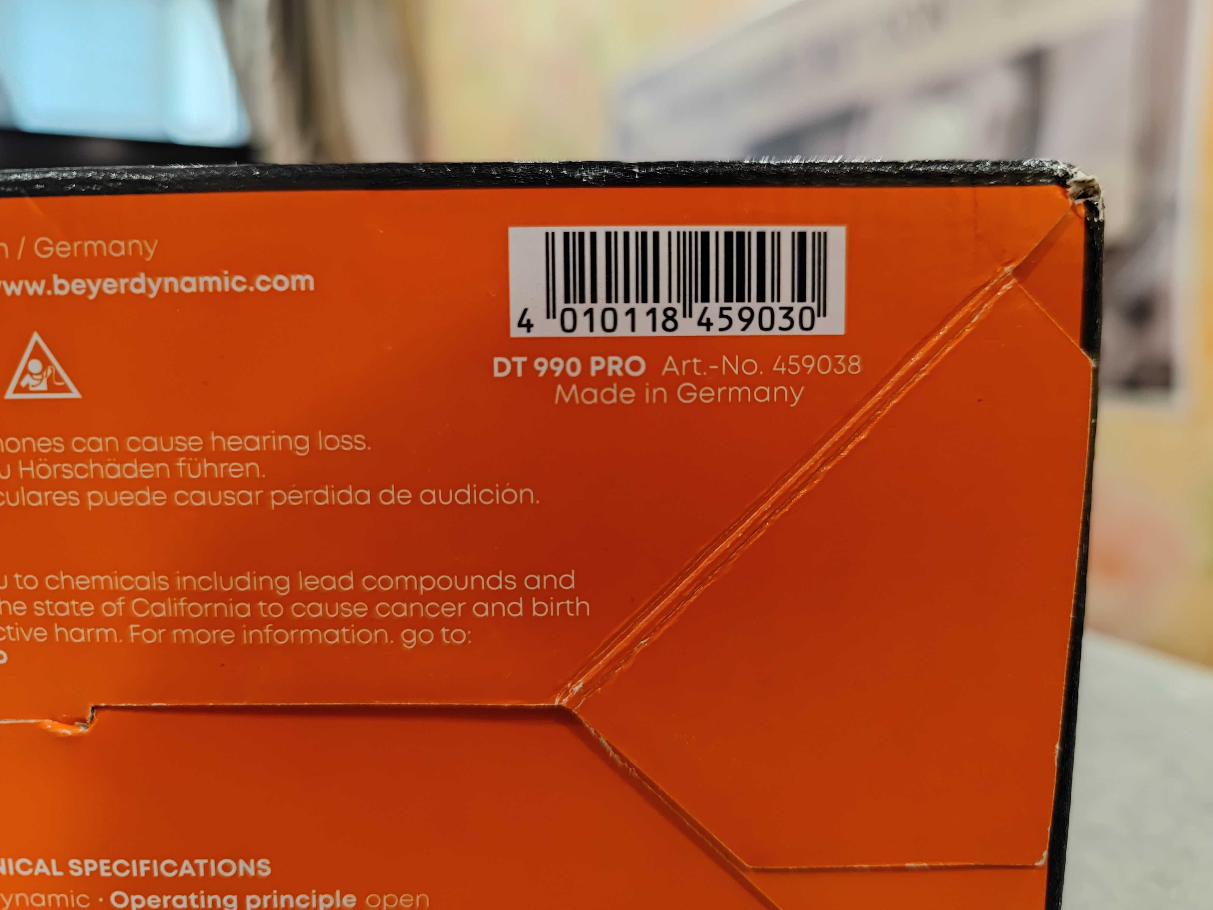 Навушники Beyerdynamic DT 990 Pro 250Ω