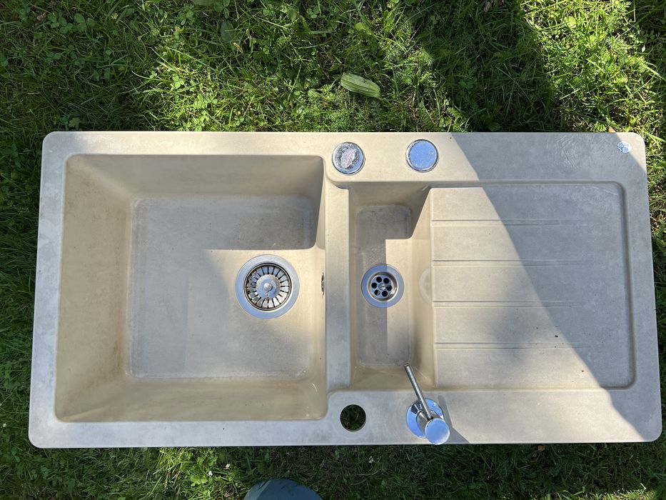 Zlewozmywak kamienny 86x43,5 made in germany czestochowa konopiska