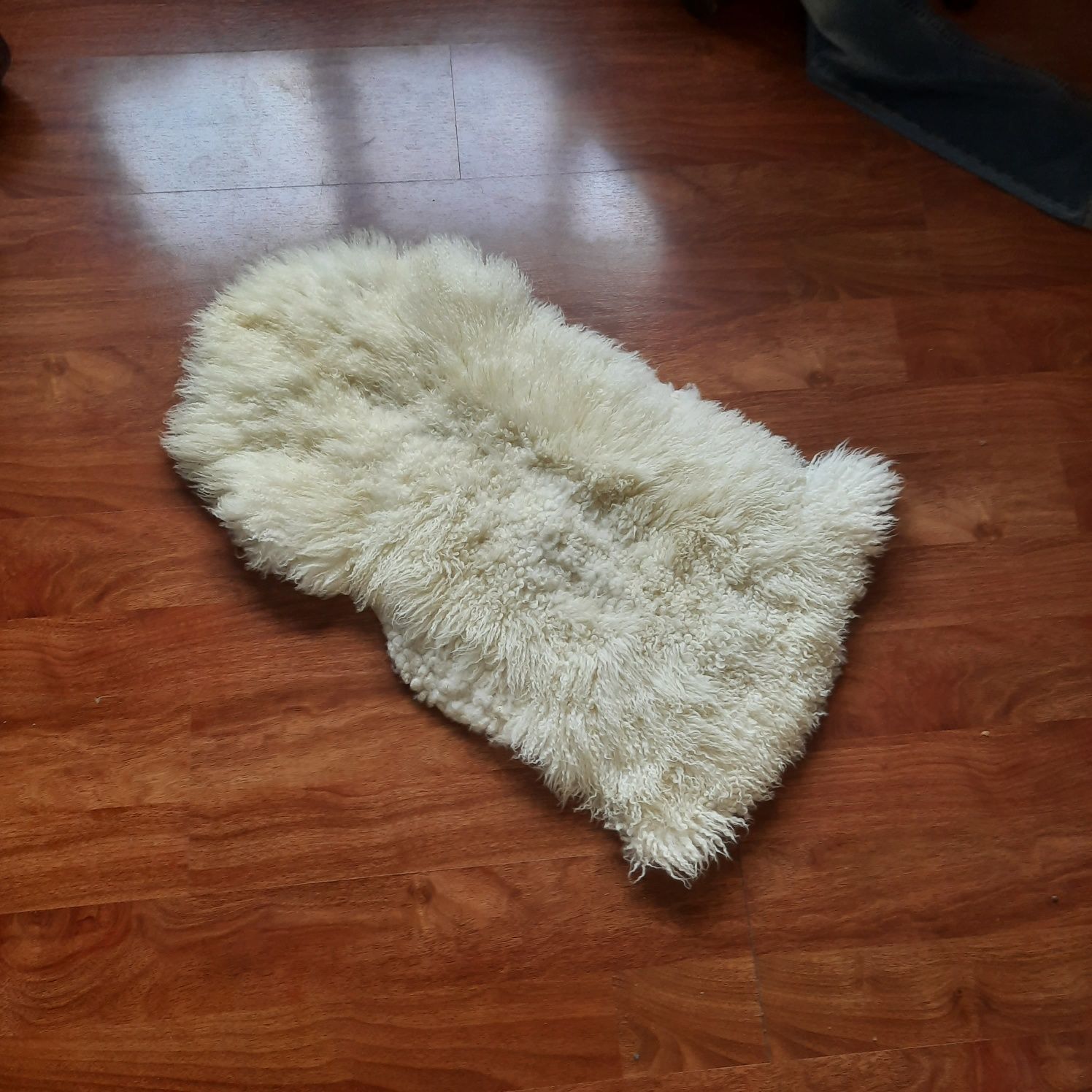 Коврик килимок для ніг натуральна овеча шкура