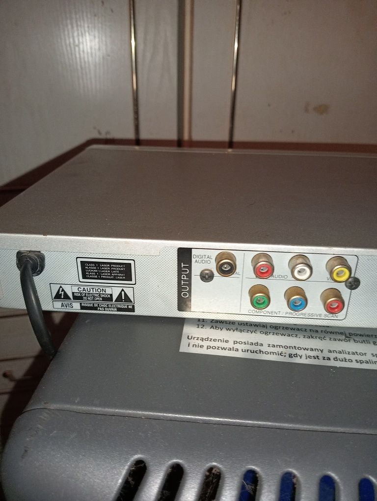 Odtwarzacz dvd LG model DVX286