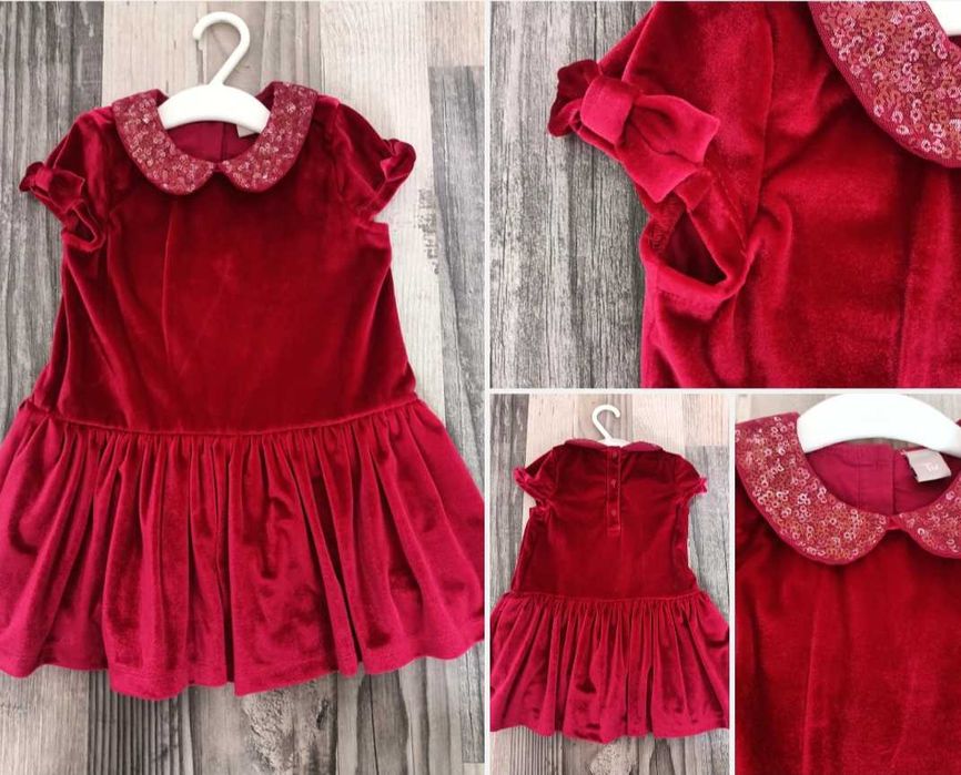 Elegancka sukieneczka 1,5-2latka