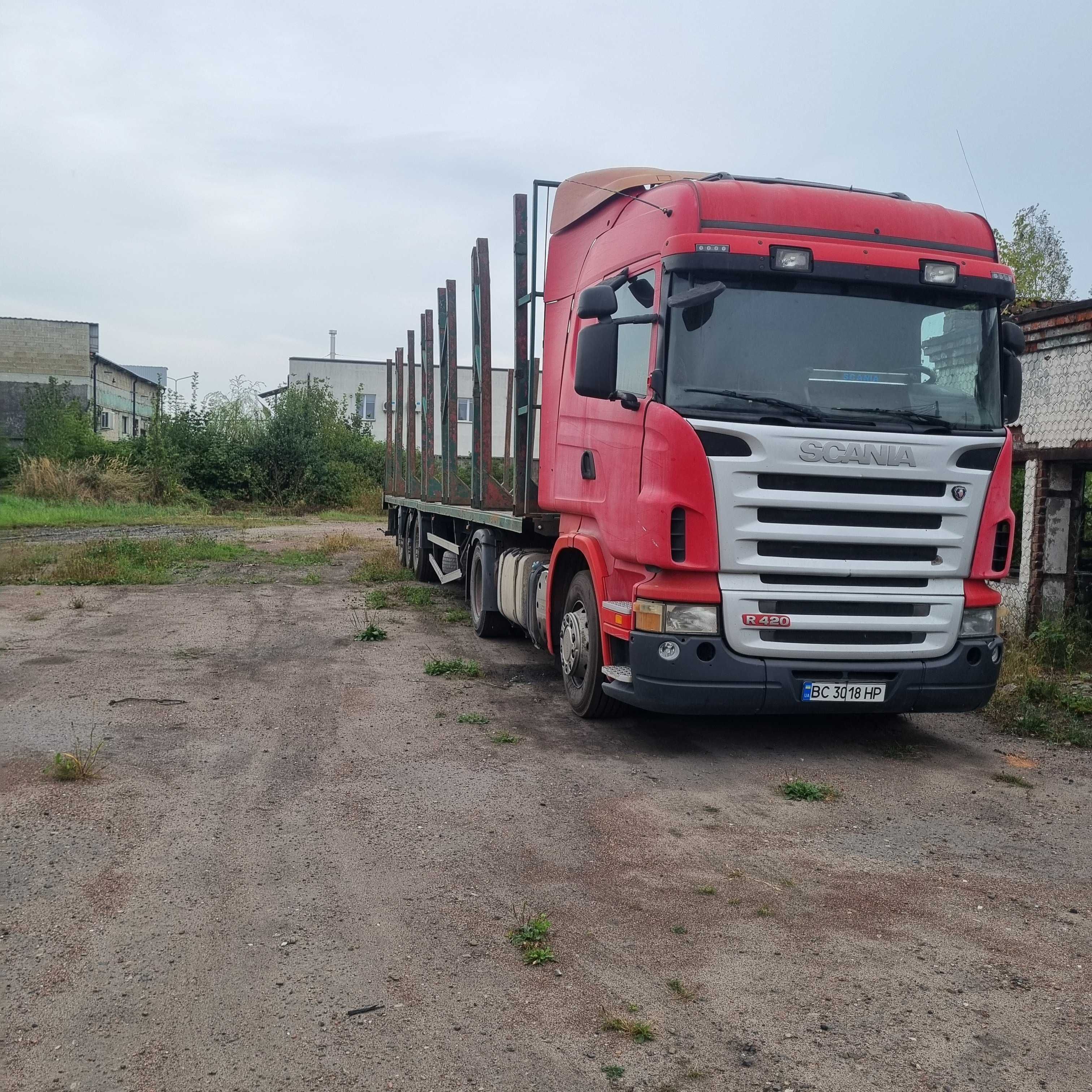 Fruehauf saf лісовоз,сортиментовоз