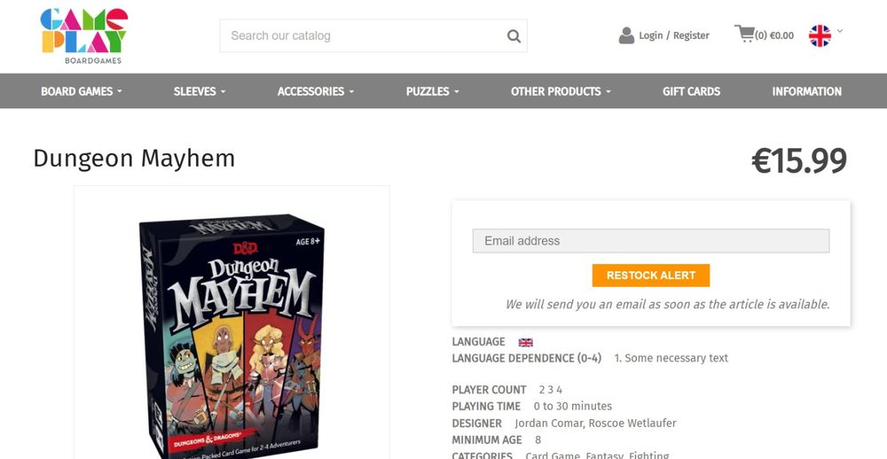 Bundle - Saboteur & Dungeon Mayhem & One Night Ultimate Werewolf