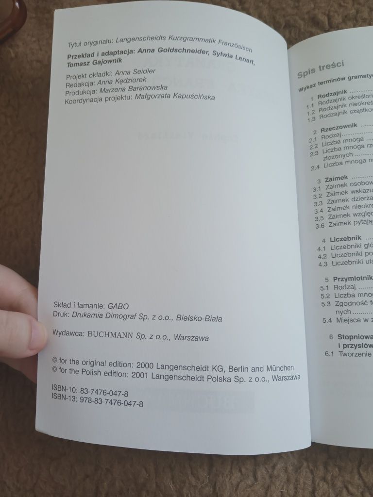 Gramatyka języka francuskiego