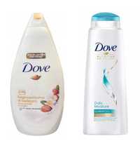 Szampon do włosów Dove Daily Moisture+ Płyn do kąpieli Dove 750 ml