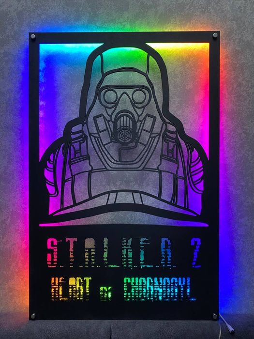 Панно STALKER 2 з динамічною підсвіткою