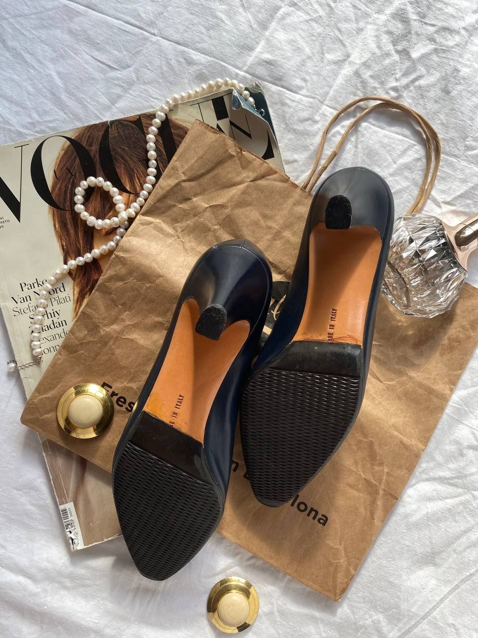 Salvatore Ferragamo made in Italy Florence люксові туфлі човники ОБМІН