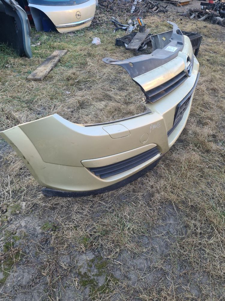 Бампер передній Opel Astra h Опель астра