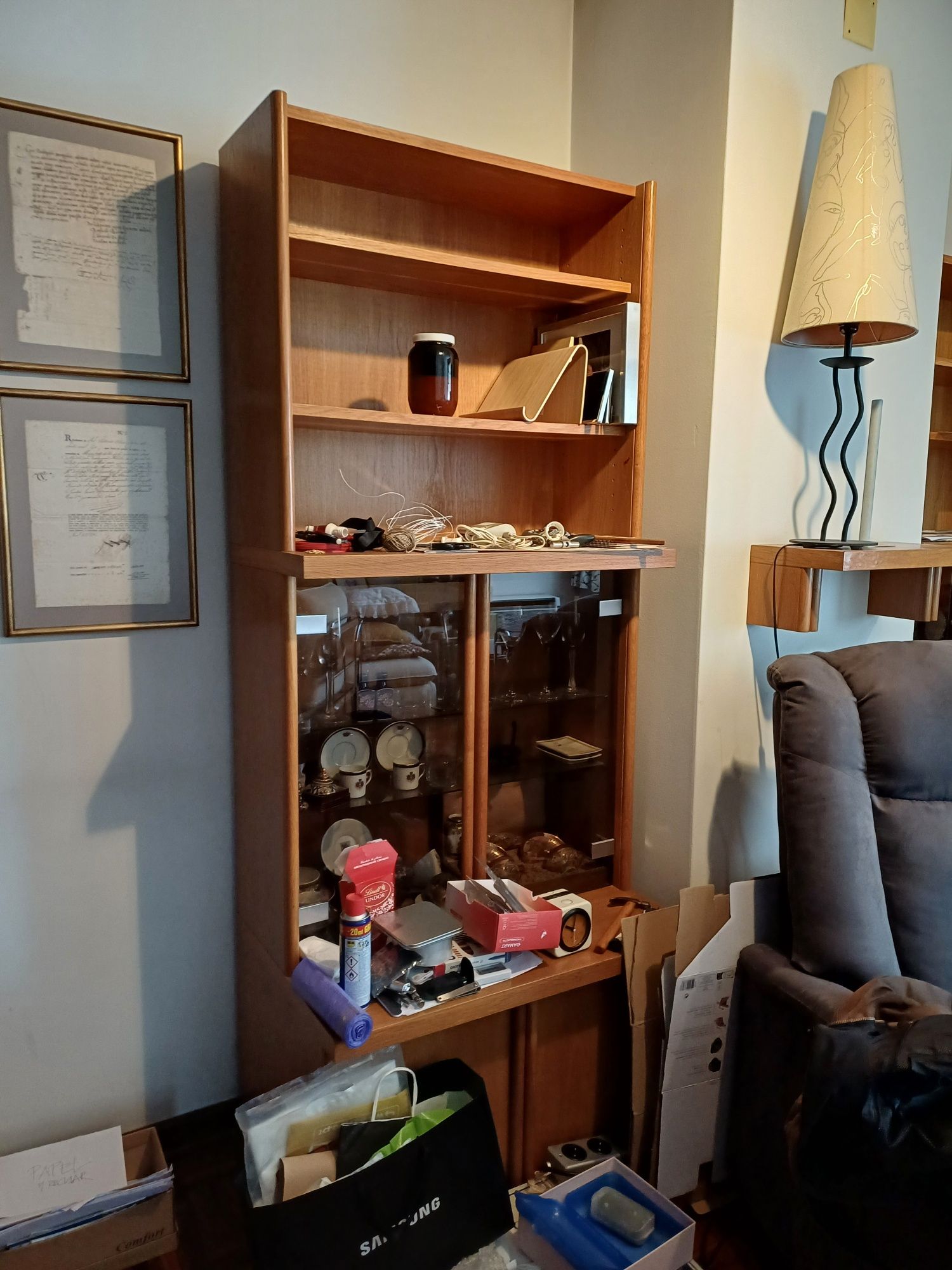 armário estante de sala