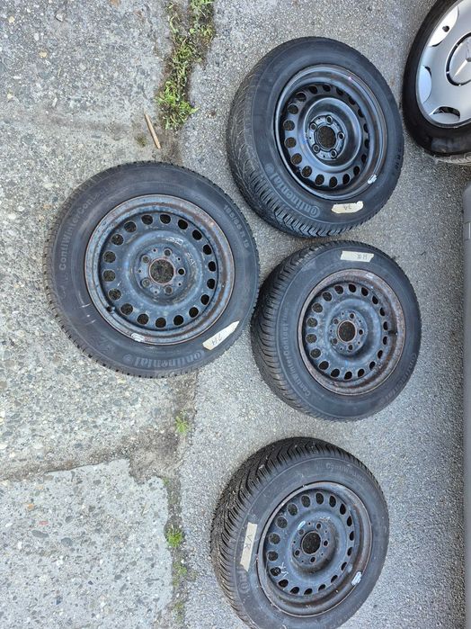 Zimowe koła w cenie felg!! 185/65 R15 Mercedes W124 bogaty bieżnik