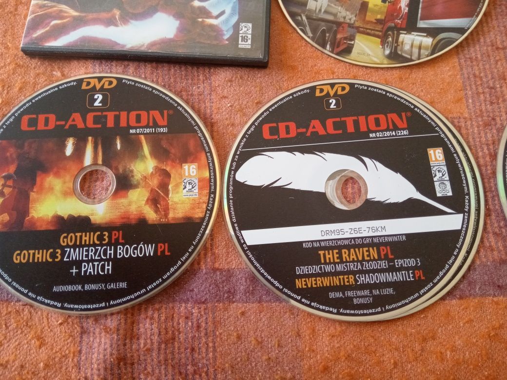 Zestaw gier na PC CD Acton