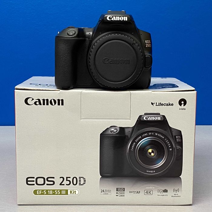 Canon EOS 250D (Corpo) - 24.1MP