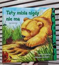 Unikatowa książka "Taty misia nigdy nie ma" Heidi &  Daniel Howarth