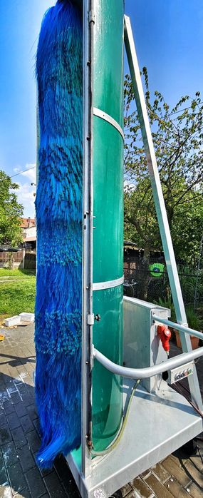 Mobilna szczotka myjąca myjnia  autobus, tir