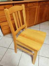 Krzesło z drewna sosnowego