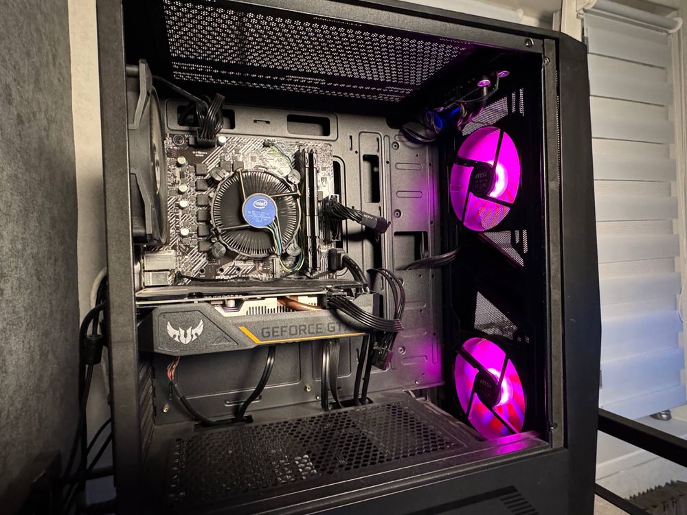 i3-10100F 1660Super 16gb 1TB 240GB + монітор