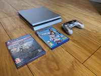 PS4 silver slim! + 2gry! Jak nowa