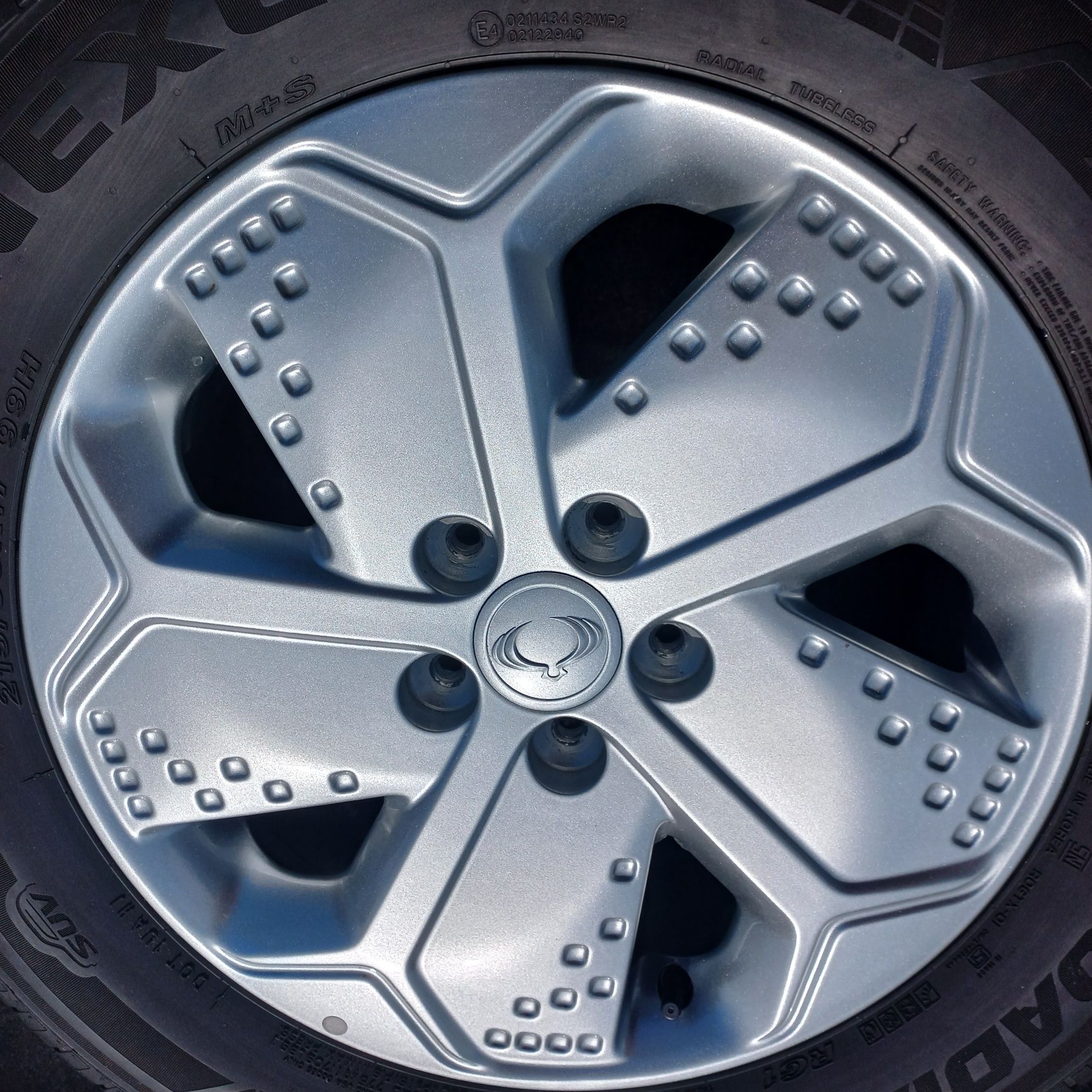 Oryginalne Felgi Aluminiowe SSANGYONG 17" 5x112 6,5J ET45,5 Idealne !