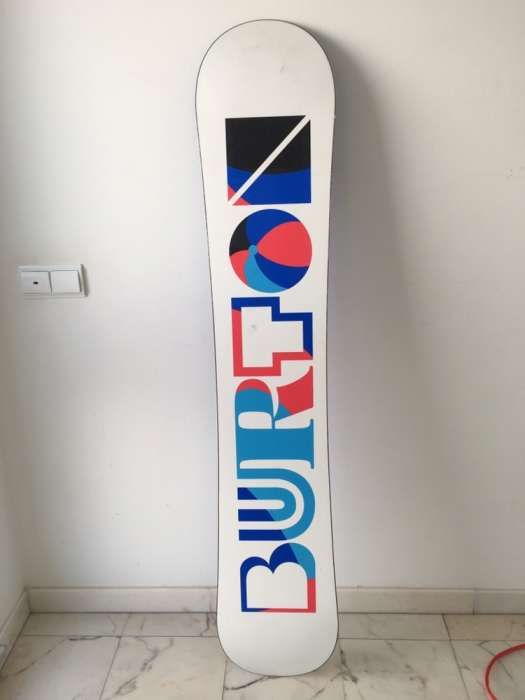 Prancha Snowboard Burton Hero 158 + Fixações Burton Mission