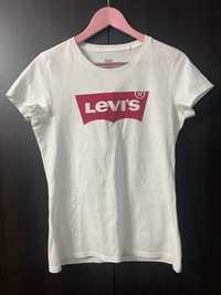 Biała koszulka t-shirt Levi's S