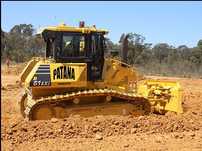 Komatsu d61  WYNAJEM Spycharki Koparki z systemem do niwelacji 3D Wozidła Ładowarki