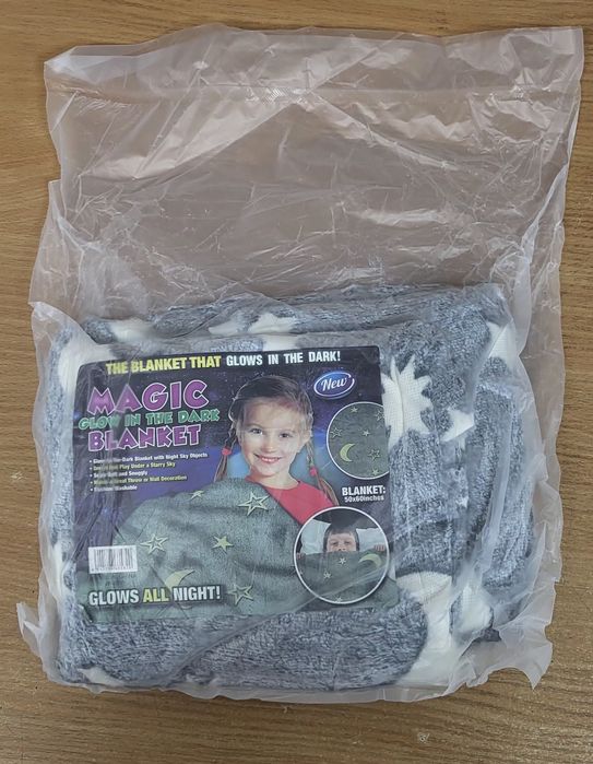 дитячий плед "Magic Glow In The Dark Blanket"
