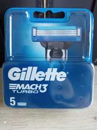 Gillette Mach3 Turbo Wkłady 5 szt