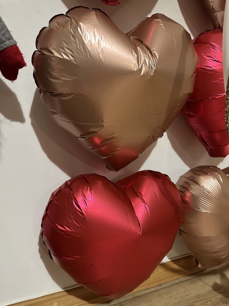 Кульки фольговані/шарики сердца