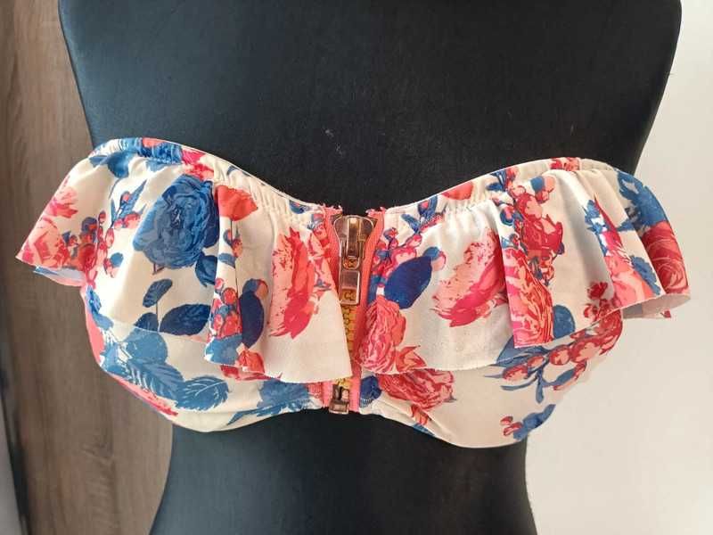 Strój Kąpielowy Dwuczęściowy Bez Ramiączek H&M Rozmiar 42 i 34